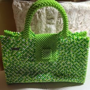 Beaded handmade bag